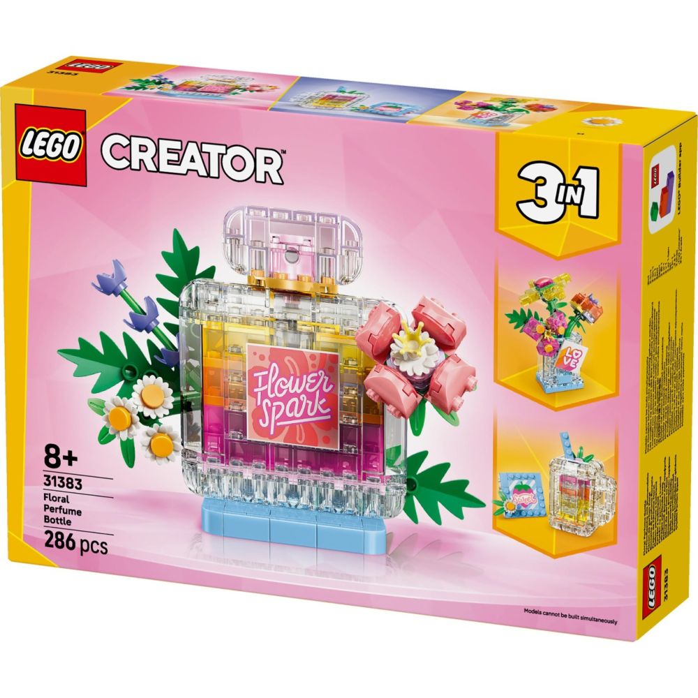 LEGO® Creator - Sticla de parfum cu flori decorativa (31383)