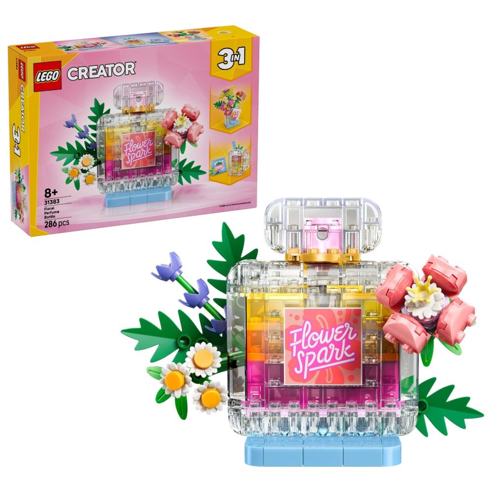 LEGO® Creator - Sticla de parfum cu flori decorativa (31383)