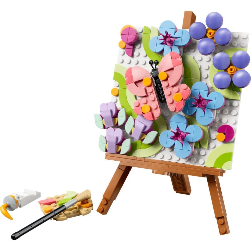 LEGO® Creator - Tablou decorativ cu arta florala (31390)