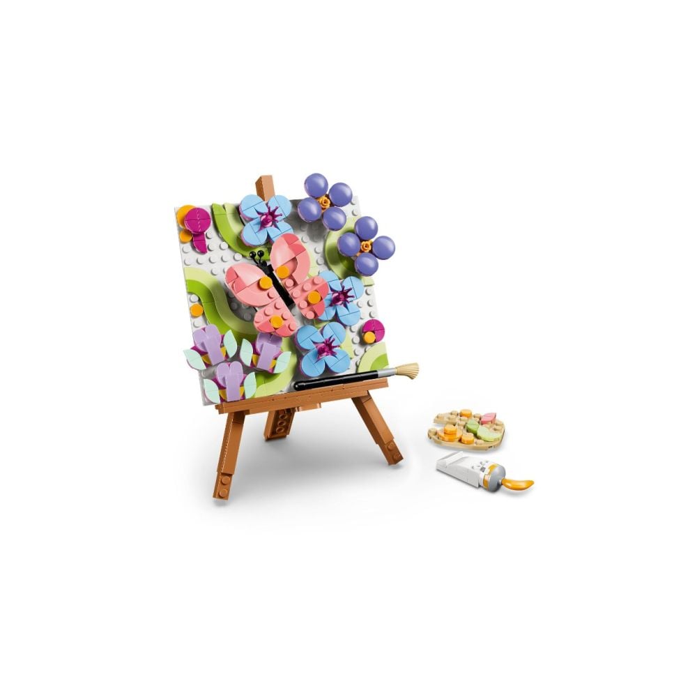 LEGO® Creator - Tablou decorativ cu arta florala (31390)