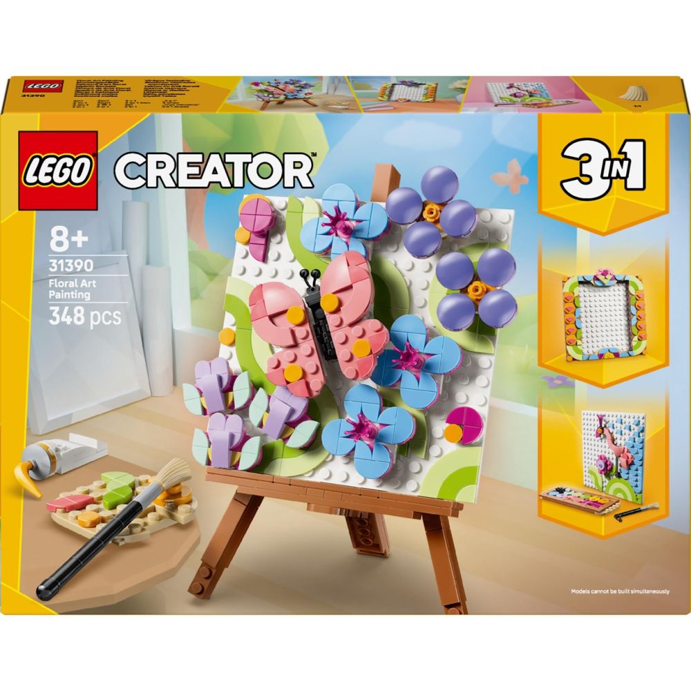 LEGO® Creator - Tablou decorativ cu arta florala (31390)