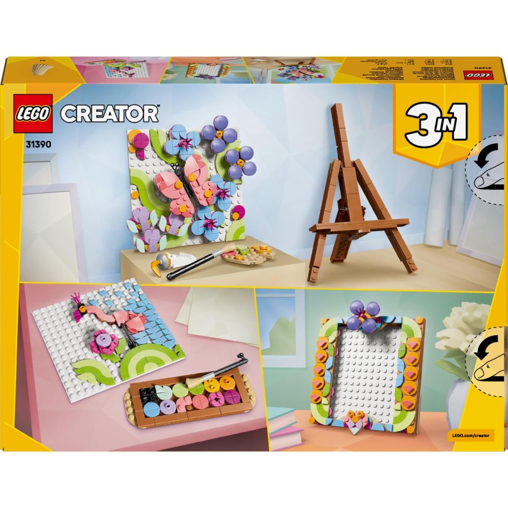 LEGO® Creator - Tablou decorativ cu arta florala (31390)