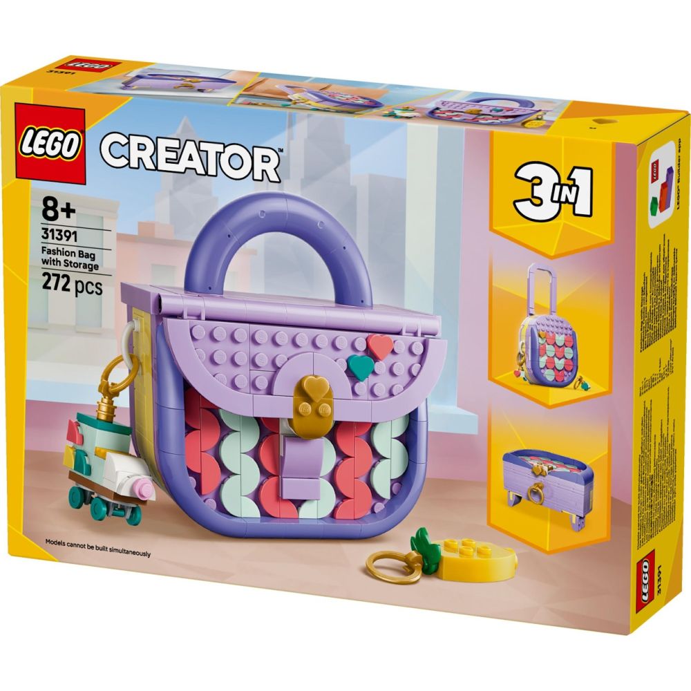 LEGO® Creator - Geanta artistica si moderna cu depozitare (31391)