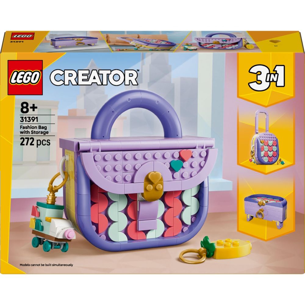 LEGO® Creator - Geanta artistica si moderna cu depozitare (31391)