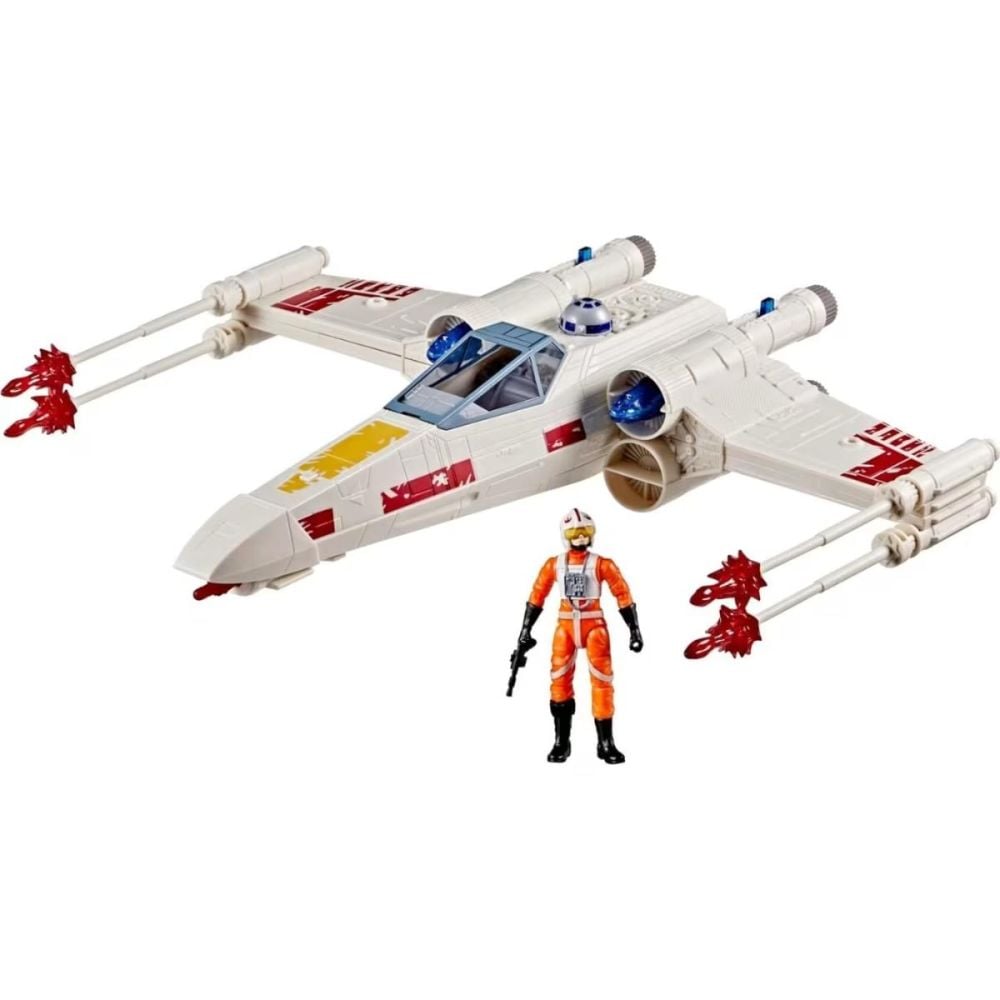 Set figurina si avion, Star Wars, Luke Skywalker, Force Strike X-Wing, G0768