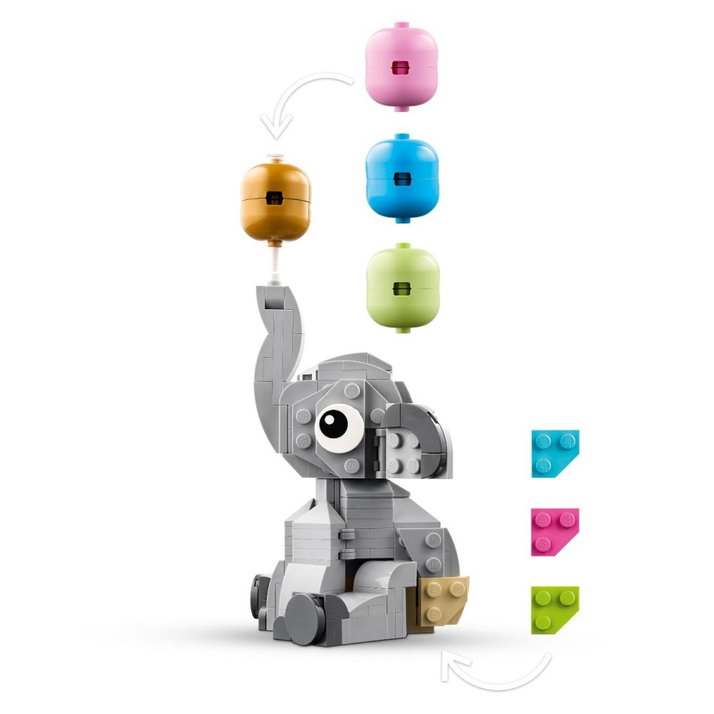 LEGO® Iconic - Pui de elefant pe cer (40814)
