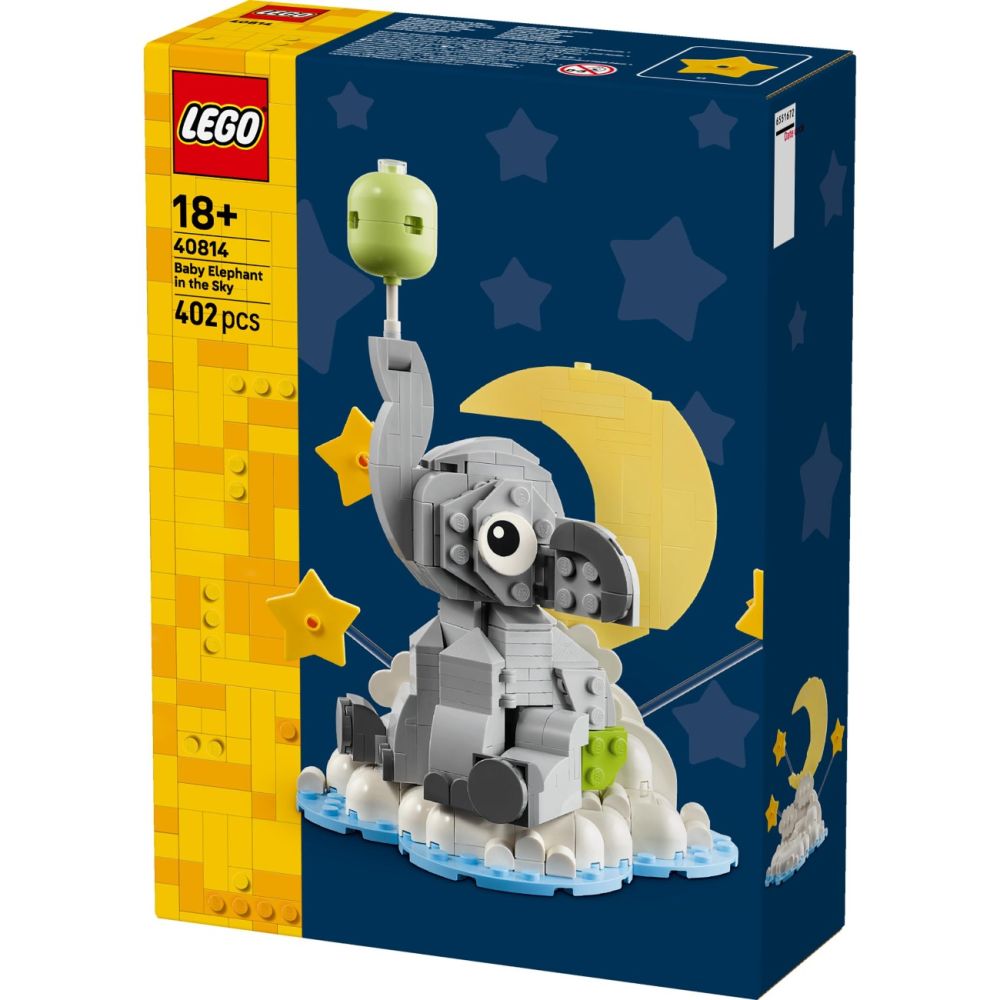 LEGO® Iconic - Pui de elefant pe cer (40814)