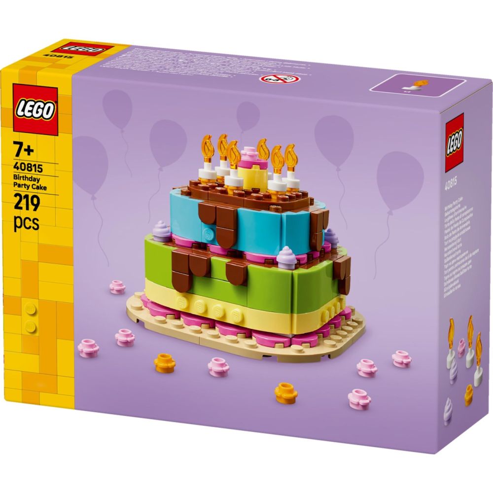 LEGO® Iconic - Tort pentru petrecerea de zi de nastere (40815)