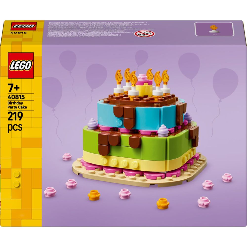 LEGO® Iconic - Tort pentru petrecerea de zi de nastere (40815)