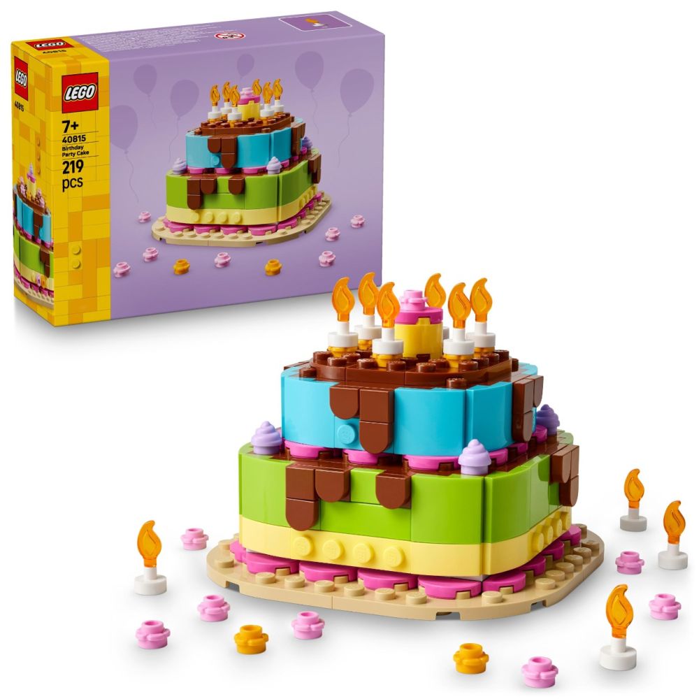 LEGO® Iconic - Tort pentru petrecerea de zi de nastere (40815)