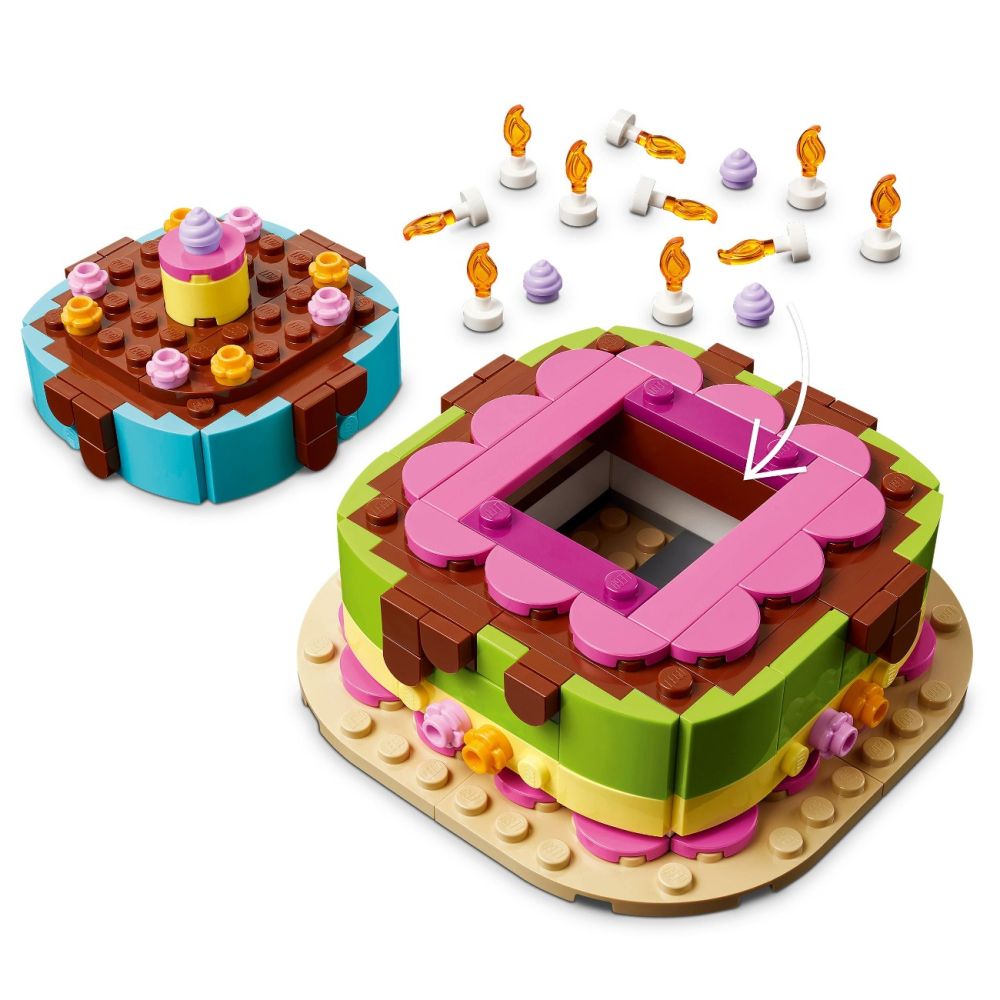 LEGO® Iconic - Tort pentru petrecerea de zi de nastere (40815)