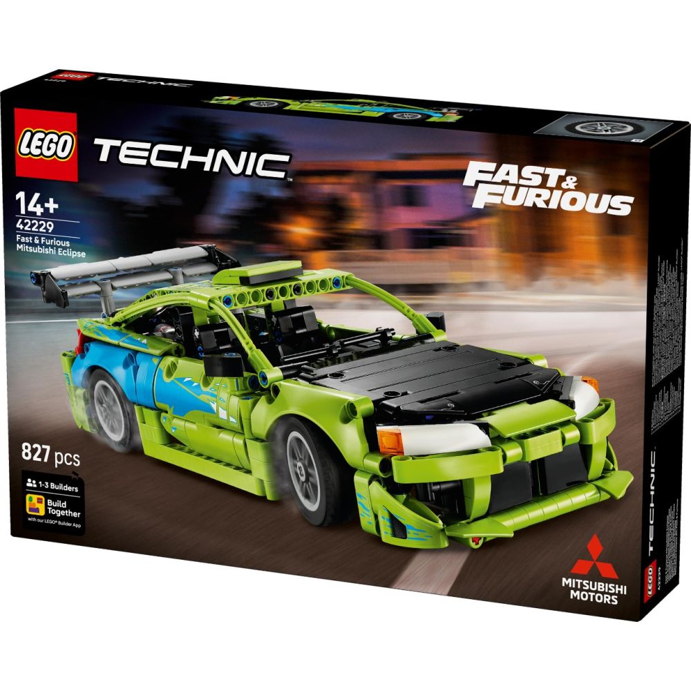 LEGO® Technic - Masina Mitsubishi Eclipse din Fast and Furious (42229)