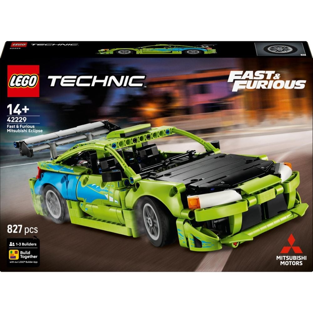 LEGO® Technic - Masina Mitsubishi Eclipse din Fast and Furious (42229)