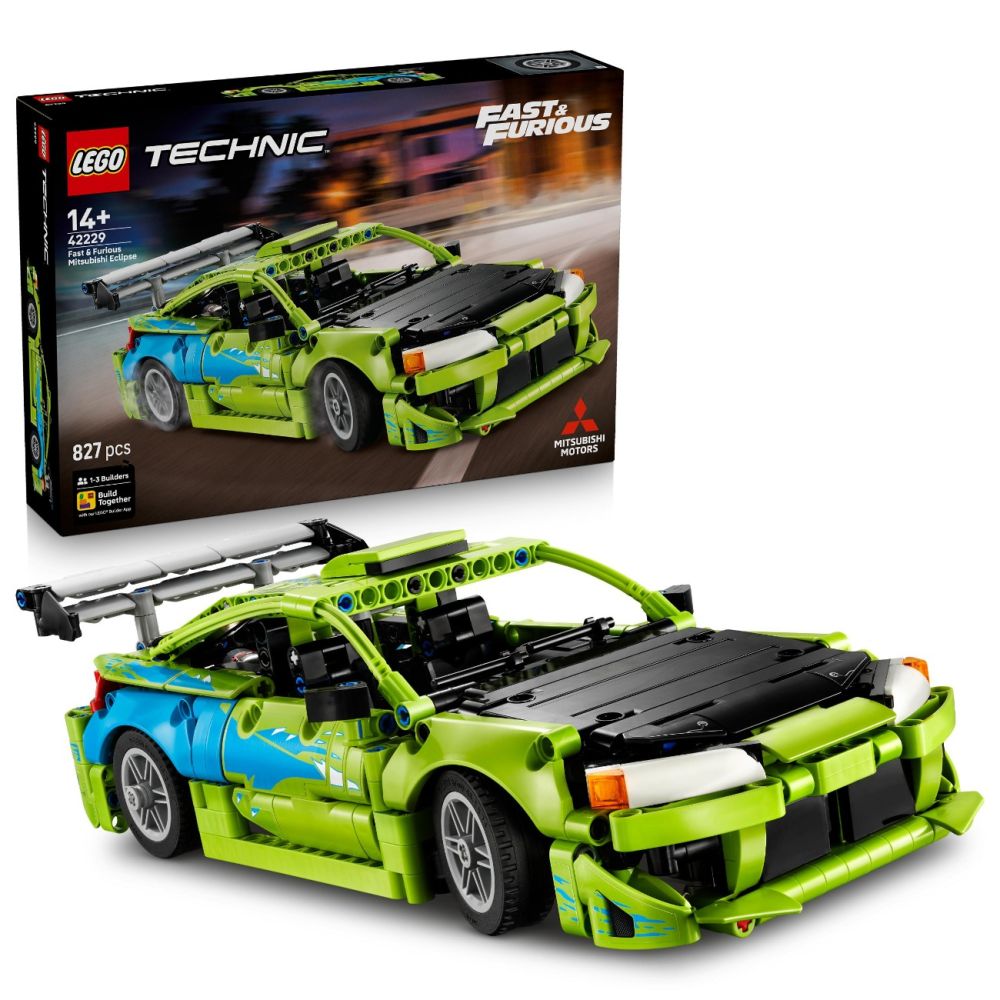 LEGO® Technic - Masina Mitsubishi Eclipse din Fast and Furious (42229)
