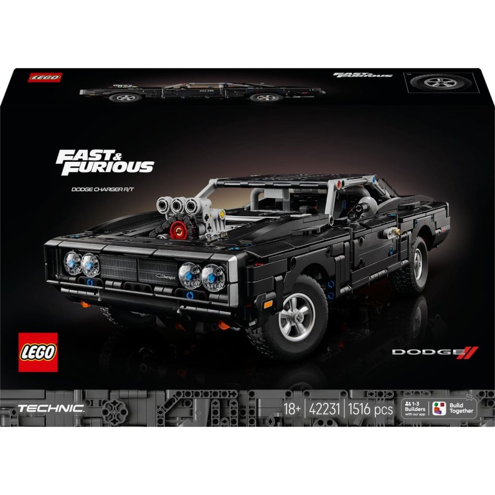 LEGO® Technic - Masina Dodge Charger R/T din Fast and Furious (42231)