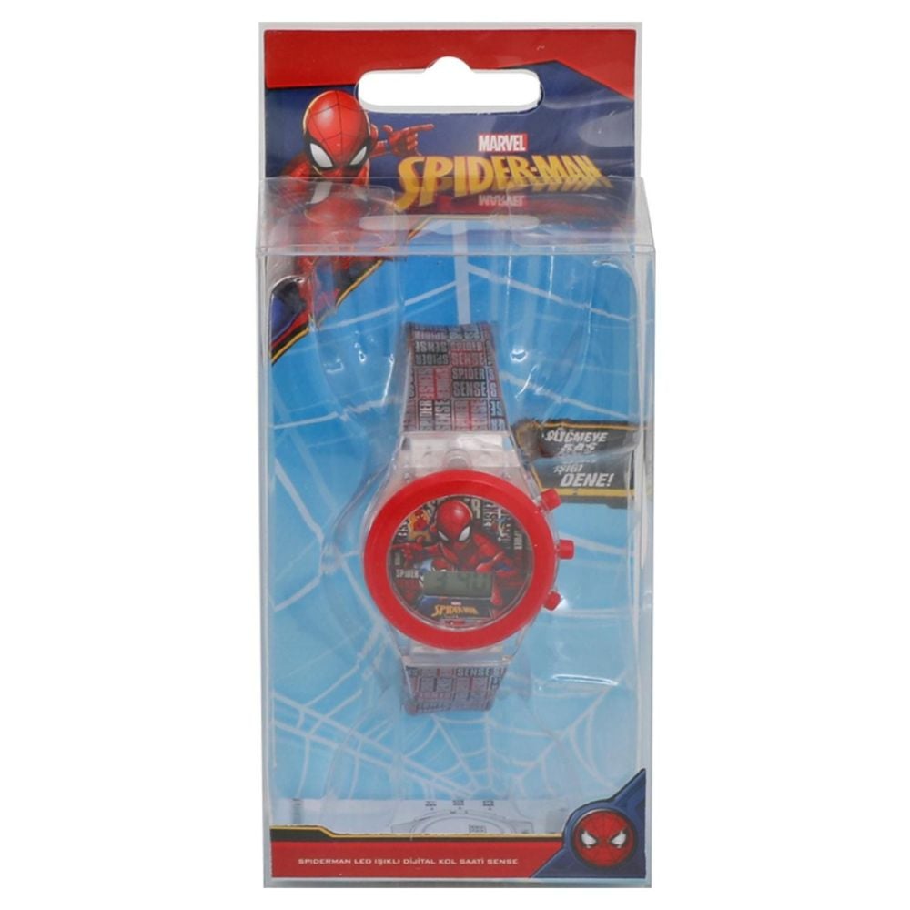 Ceas de mana digital cu lumini, Marvel Spiderman