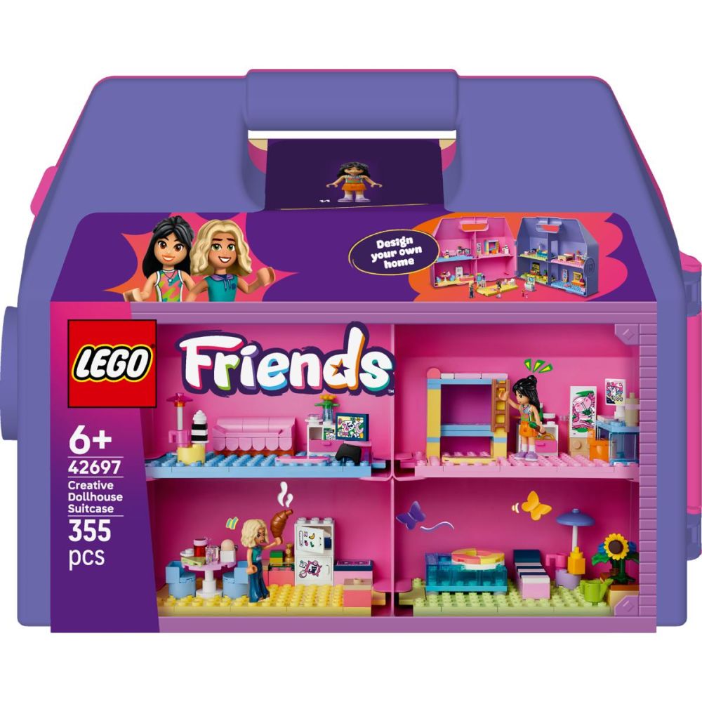 LEGO® Friends - Valiza-casuta de papusi creativa (42697)