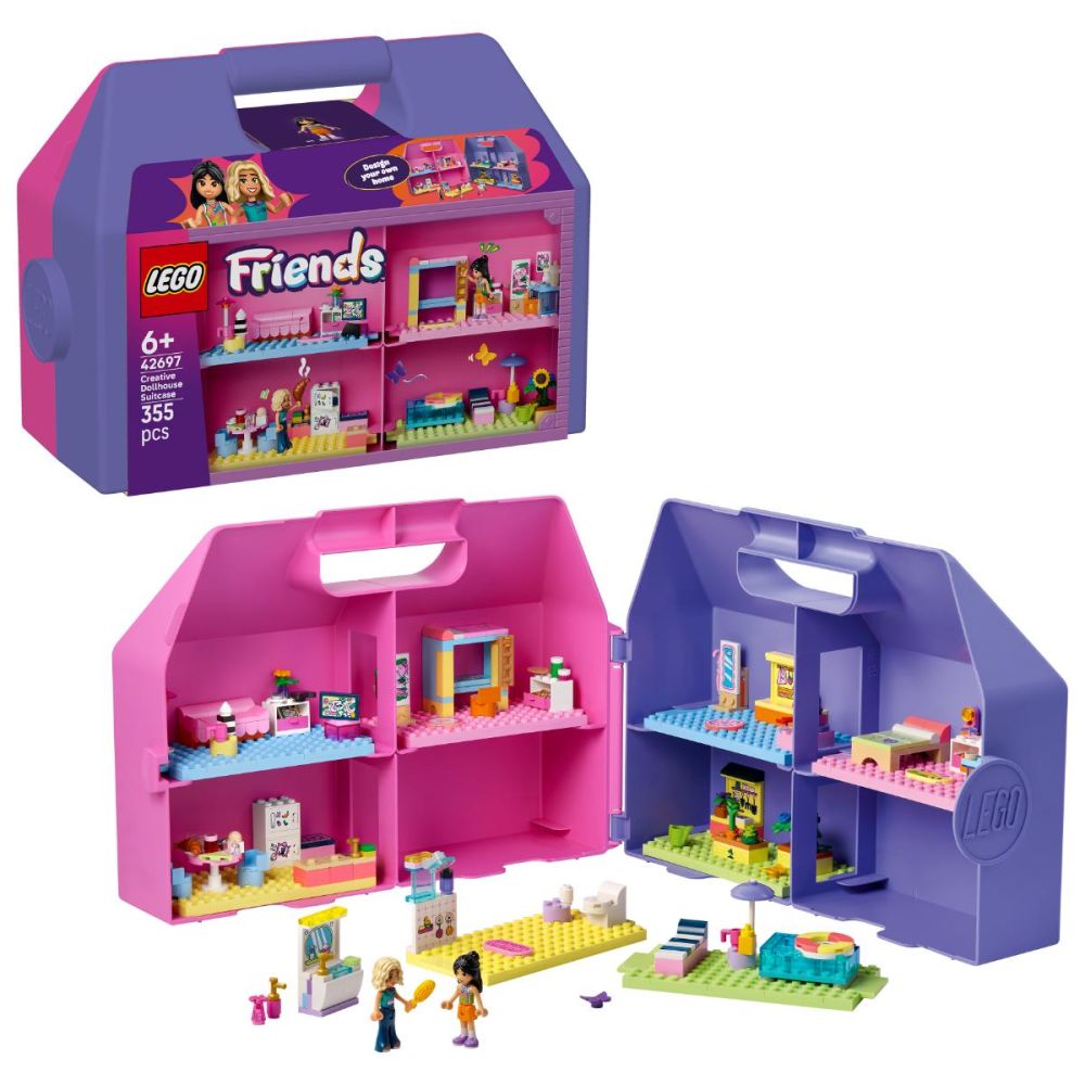 LEGO® Friends - Valiza-casuta de papusi creativa (42697)