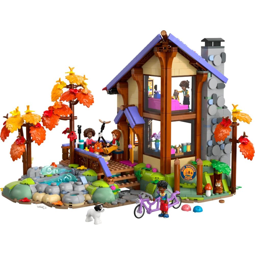 LEGO® Friends - Cabana primitoare in Padure Toamna (42705)
