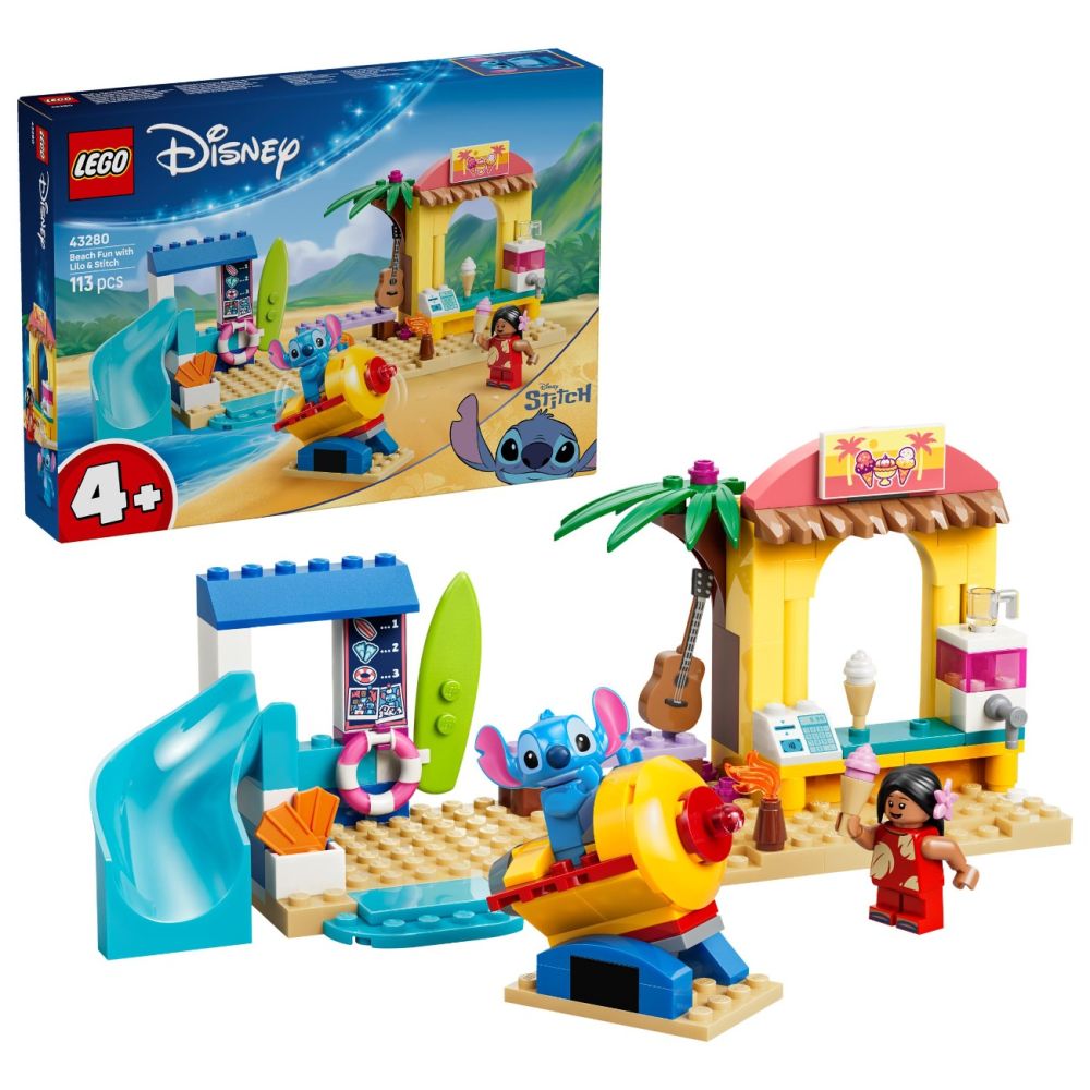 LEGO® Disney Classics - Distractie pe plaja cu Lilo si Stitch (43280)