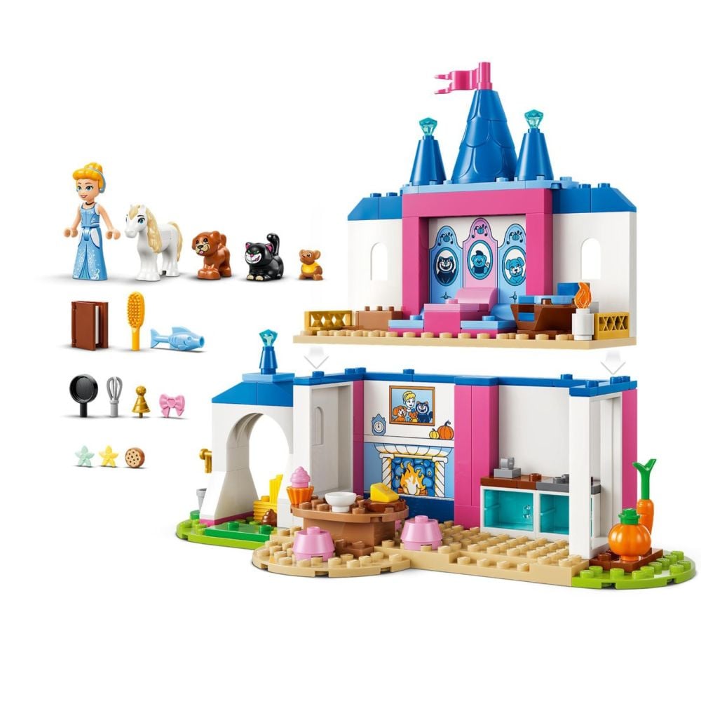 LEGO® Disney Princess - Castelul cu animalute al Cenusaresei (43283)