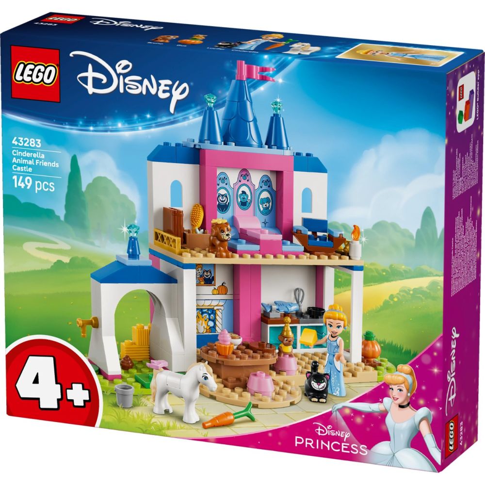 LEGO® Disney Princess - Castelul cu animalute al Cenusaresei (43283)
