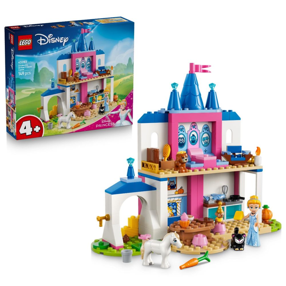 LEGO® Disney Princess - Castelul cu animalute al Cenusaresei (43283)