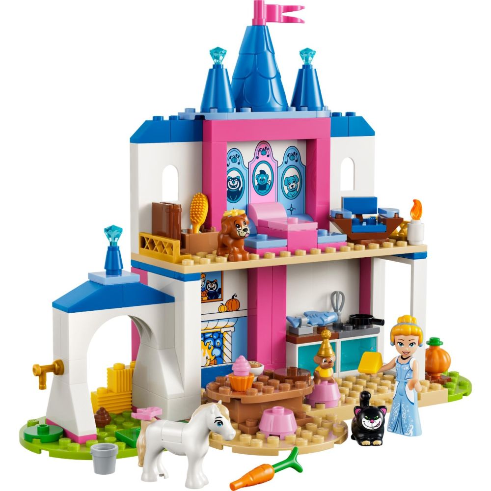 LEGO® Disney Princess - Castelul cu animalute al Cenusaresei (43283)