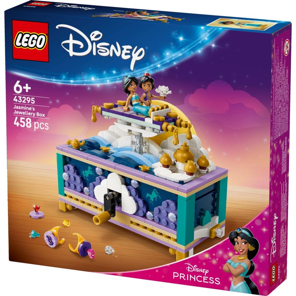 LEGO® Disney Princess - Cutia cu bijuterii a lui Jasmine (43295)