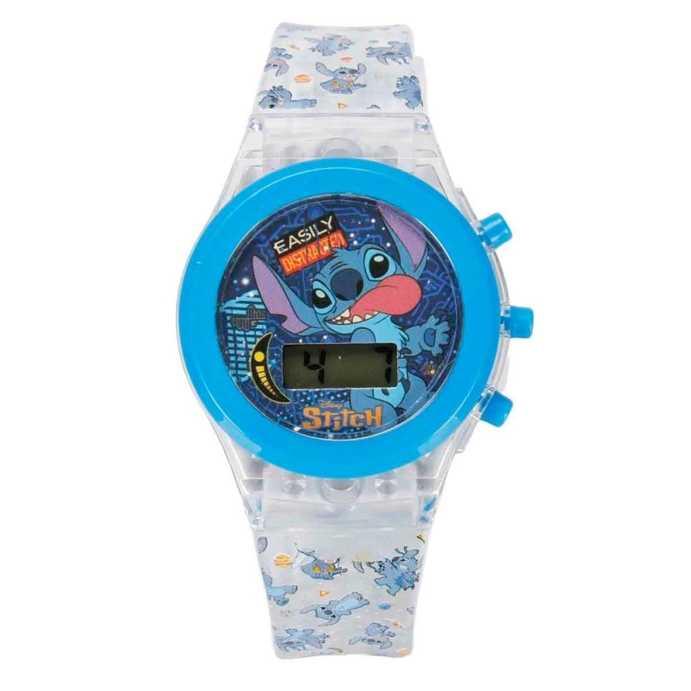 Ceas de mana digital cu lumini, Disney Stitch