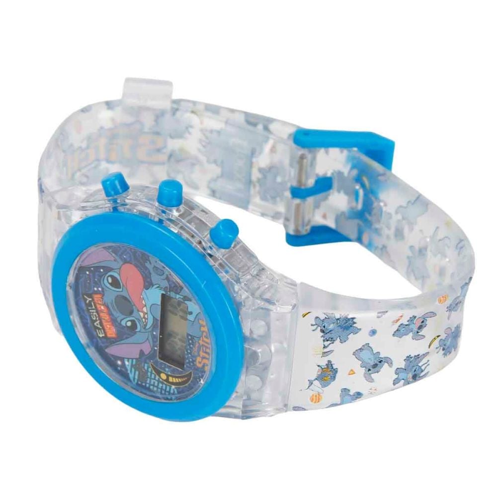 Ceas de mana digital cu lumini, Disney Stitch
