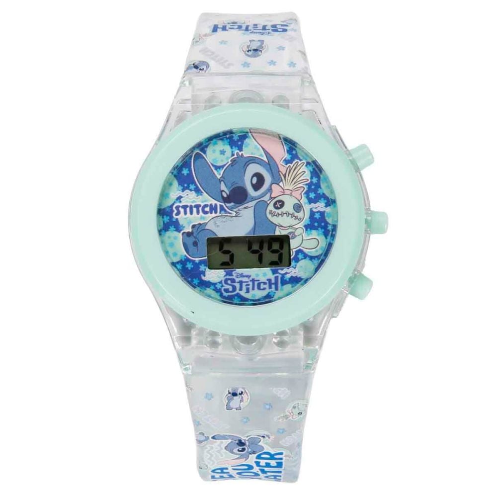 Ceas de mana digital cu lumini, Disney Stitch