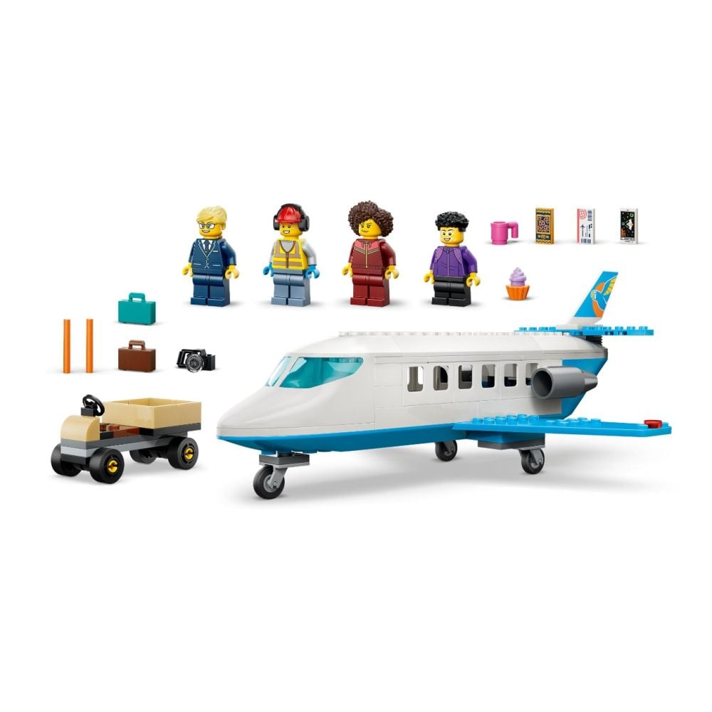 LEGO® City - Avion cu reactie pentru pasageri (60492)