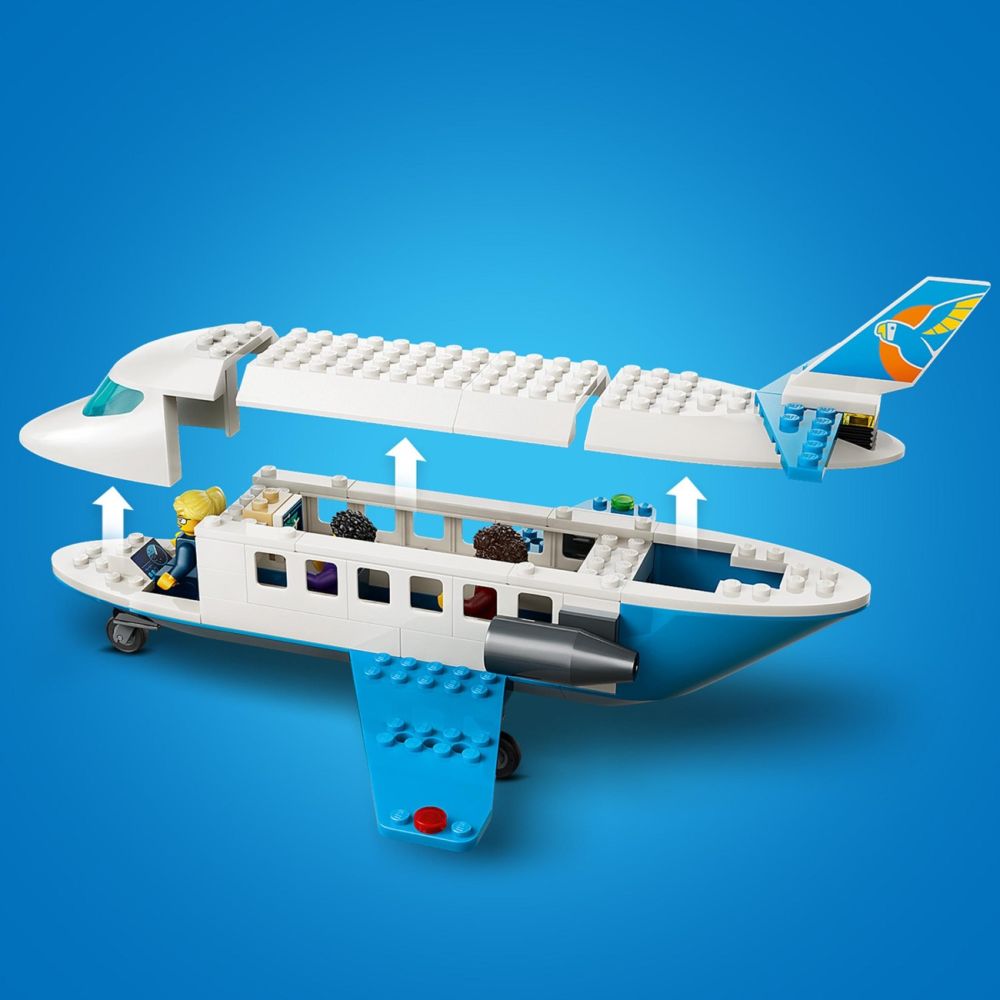LEGO® City - Avion cu reactie pentru pasageri (60492)