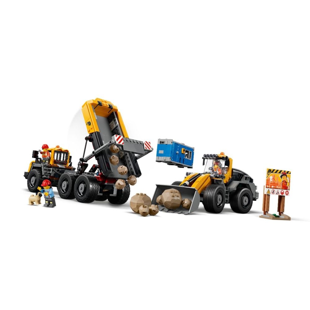 LEGO® City - Camion basculant si incarcator frontal (60494)