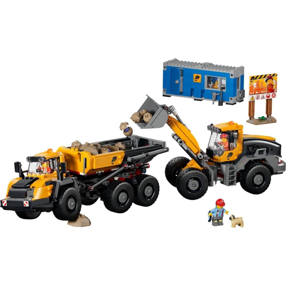 LEGO® City - Camion basculant si incarcator frontal (60494)