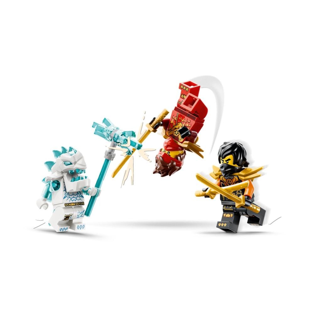 LEGO® Ninjago - Vehiculele transformabile ale lui Kai si Cole (71864)