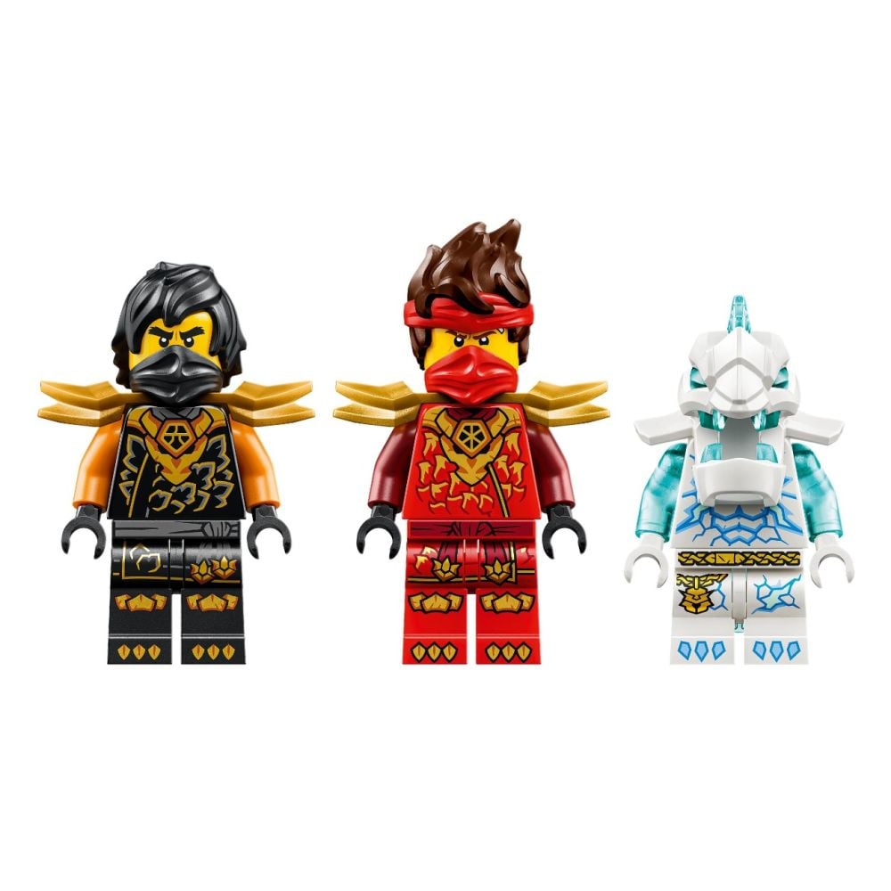 LEGO® Ninjago - Vehiculele transformabile ale lui Kai si Cole (71864)