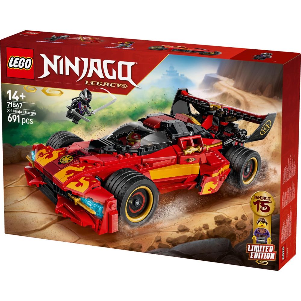 LEGO® Ninjago - X-1 Ninja Charger la a 15-a aniversare (71867)