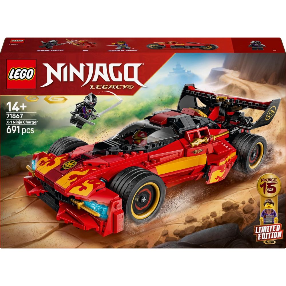 LEGO® Ninjago - X-1 Ninja Charger la a 15-a aniversare (71867)