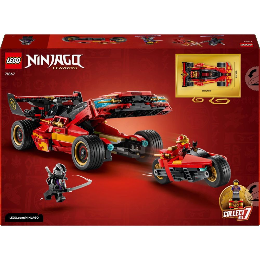 LEGO® Ninjago - X-1 Ninja Charger la a 15-a aniversare (71867)