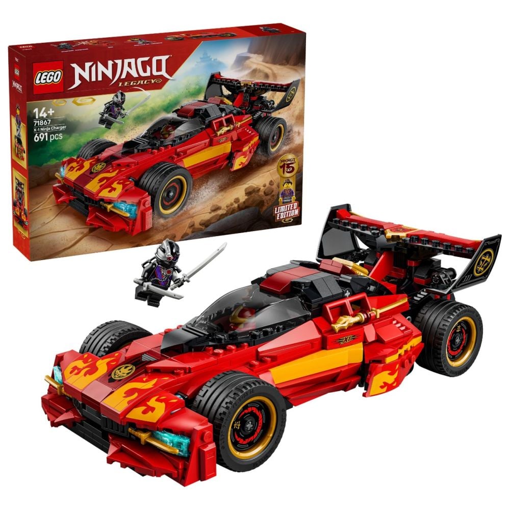 LEGO® Ninjago - X-1 Ninja Charger la a 15-a aniversare (71867)