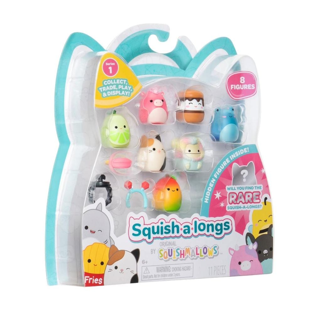 Set 8 figurine, Squishmallows, Squish a longs