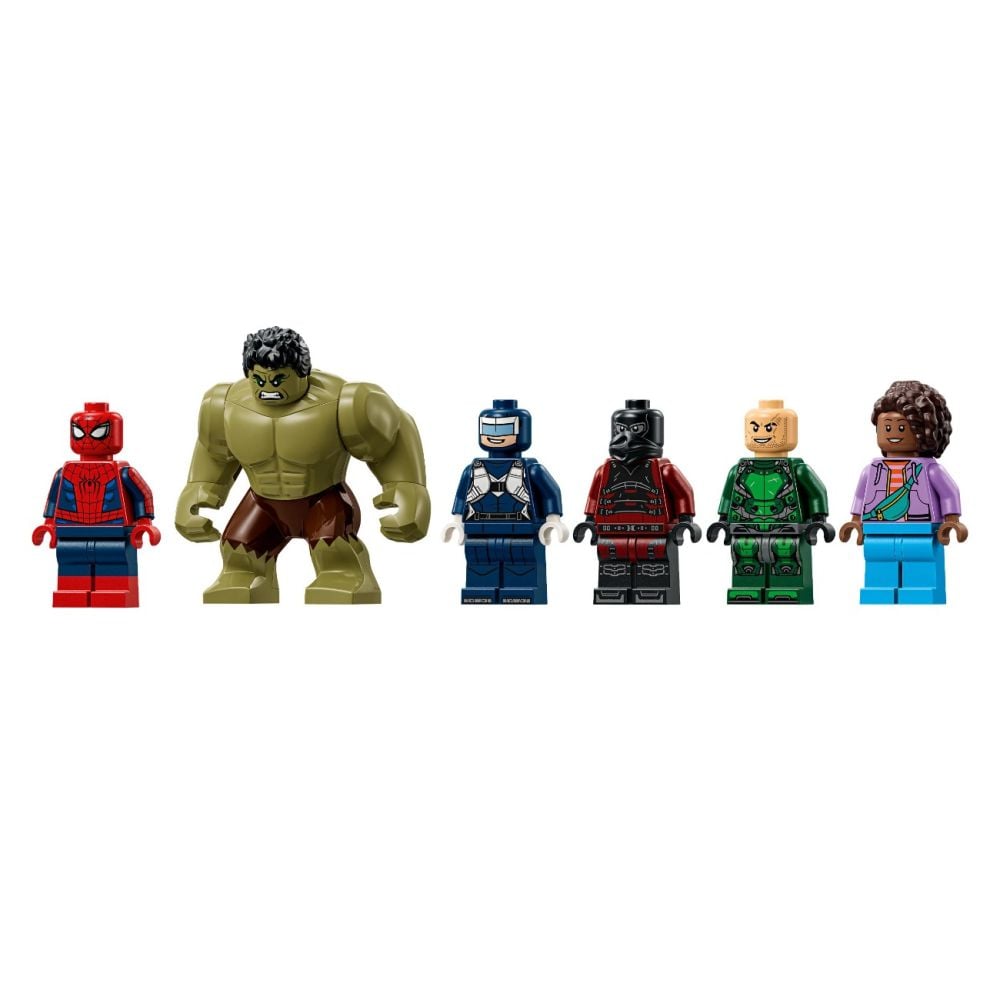 LEGO® Marvel Super Heroes - Confruntarea memorabila dintre Omul-Paianjen si Hulk (76350)