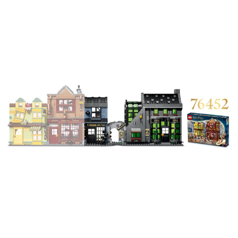 LEGO® Harry Potter - Magazinele de vrajitorii de pe aleea nocturn (76471)