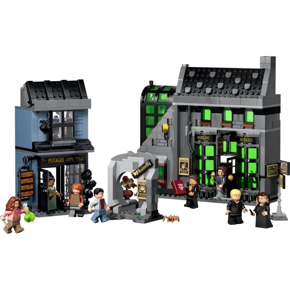 LEGO® Harry Potter - Magazinele de vrajitorii de pe aleea nocturn (76471)