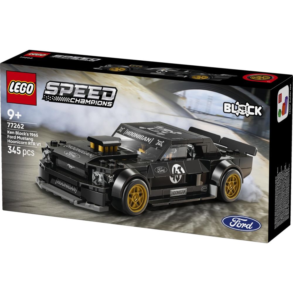 LEGO® Speed Champions - 65 Ford Mustang Hoonicorn V1 al lui Ken Block (77262)