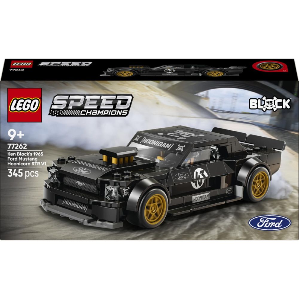 LEGO® Speed Champions - 65 Ford Mustang Hoonicorn V1 al lui Ken Block (77262)