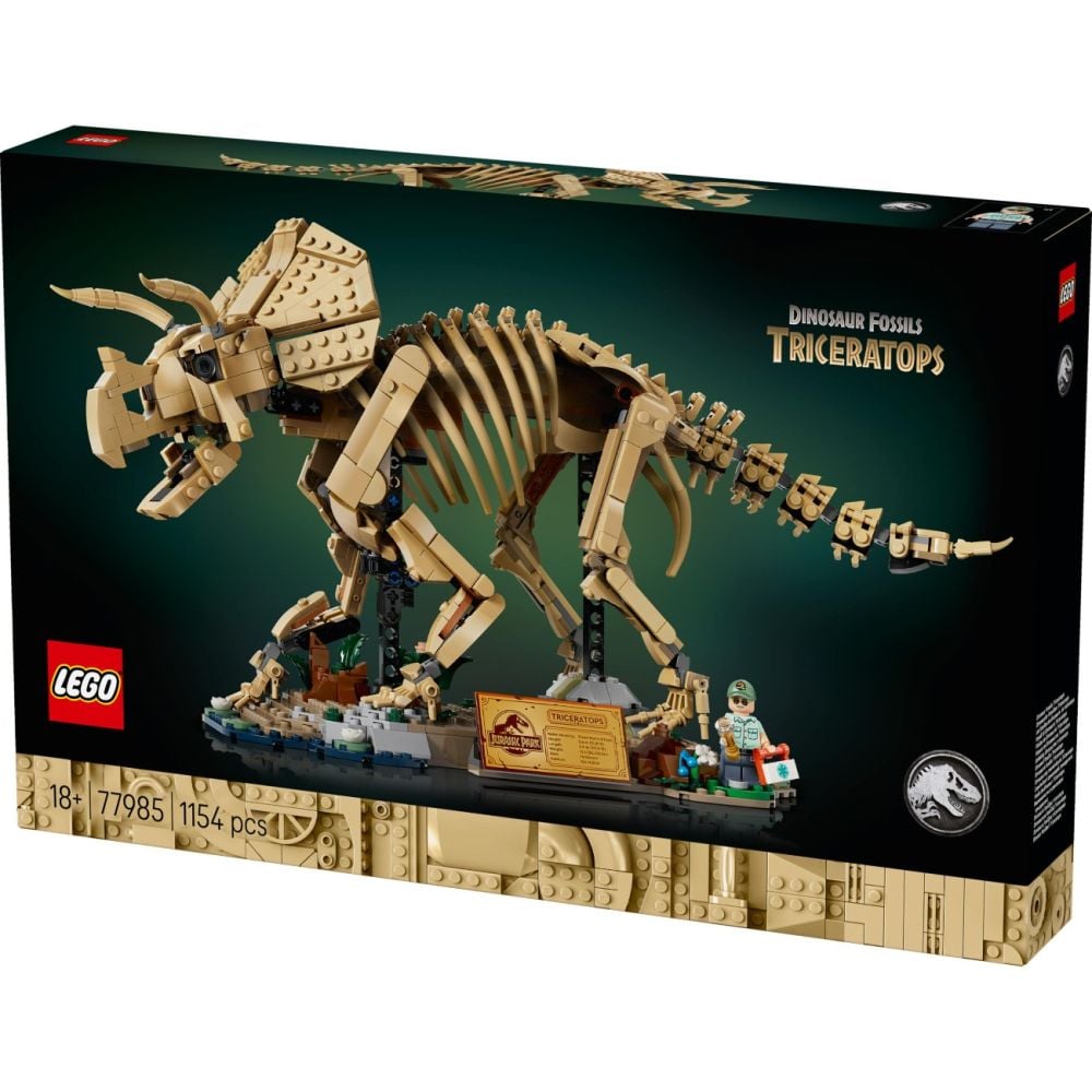 LEGO® Jurassic World - Fosile de Dinozaur: Triceratops (77985)