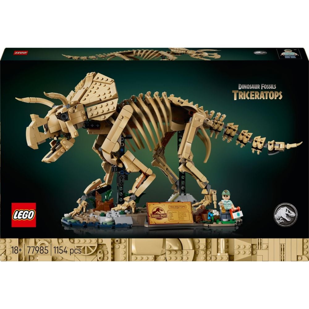 LEGO® Jurassic World - Fosile de Dinozaur: Triceratops (77985)